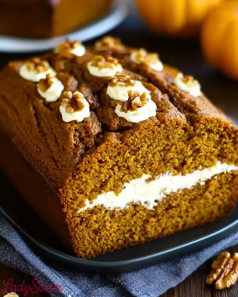 Pumpkin Bread With Maple Cream Cheese Filling Pumpkin Bread With Maple Cream Cheese Filling Recipe2