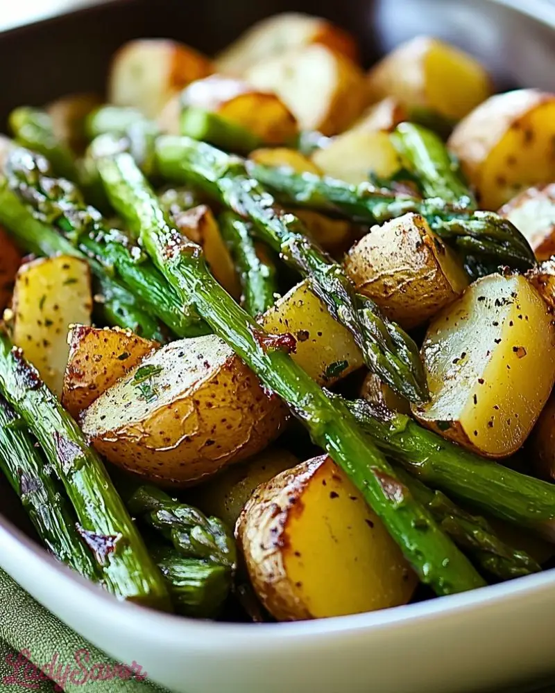 Roasted Asparagus and Potatoes Roasted Asparagus and Potatoes Recipe2