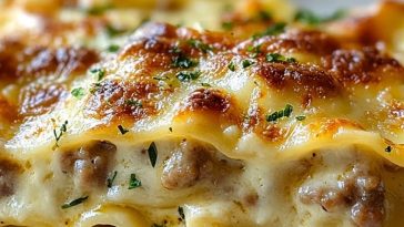 Sausage Alfredo Ravioli Lasagna Recipe