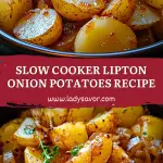 Slow Cooker Lipton Onion Potatoes Recipe