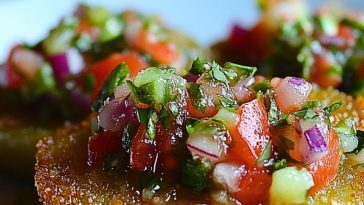Smoky Fried Green Tomatoes With Fresh Salsa Recipe