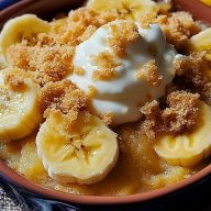 Southern Banana Cobbler Recipe