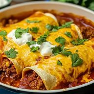 Tex Mex Beef Enchiladas Recipe
