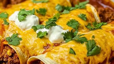 Tex Mex Beef Enchiladas Recipe