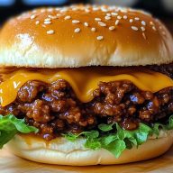 The Ultimate Steakhouse Burger Sloppy Joes Recipe