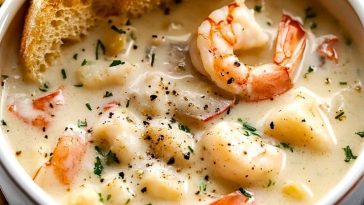 Thick and Creamy Seafood Chowder Recipe