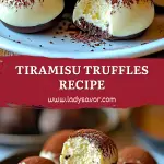 Tiramisu Truffles Recipe