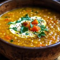 Turkish Lentil Soup Recipe