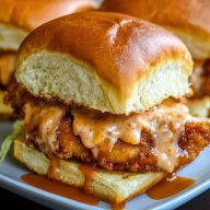 Bang Bang Chicken Sliders