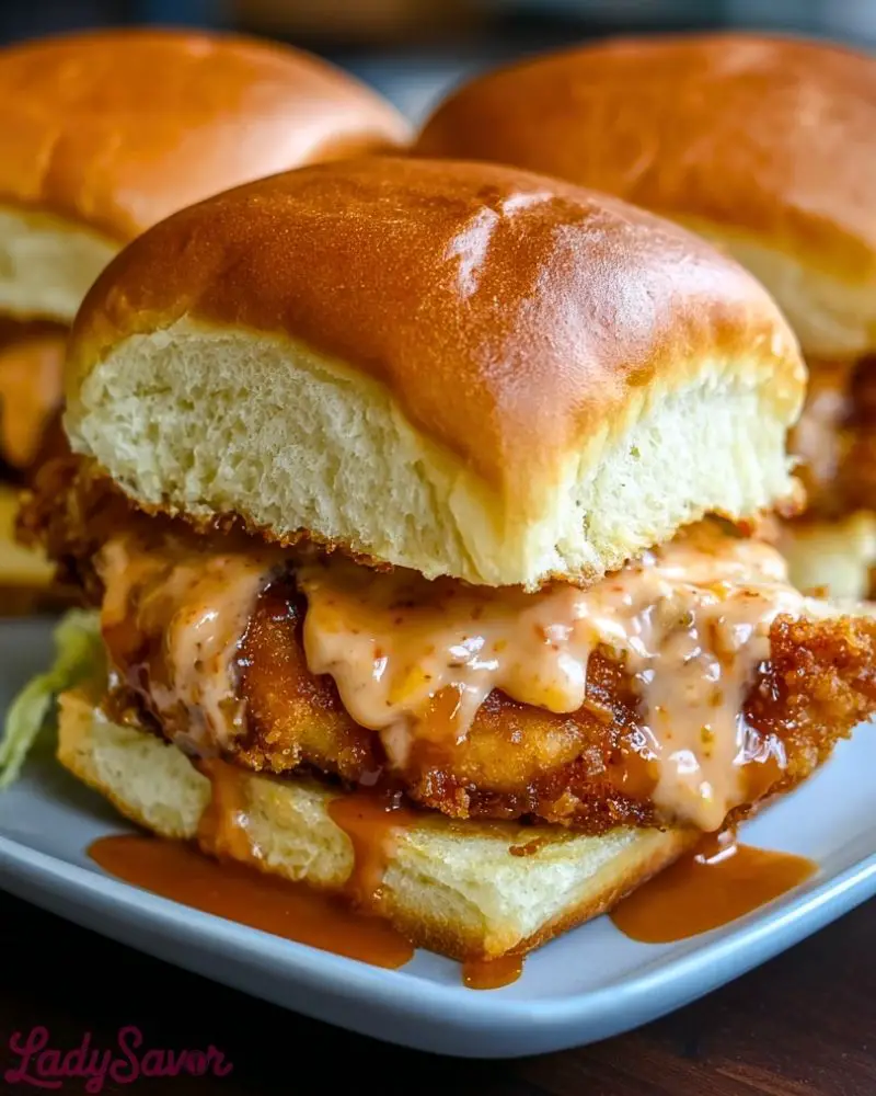 Bang Bang Chicken Sliders Bang Bang Chicken Sliders