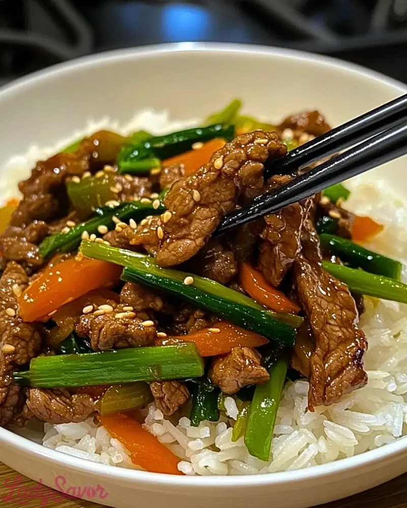 Beef Stir Fry with Rice Beef Stir Fry with Rice2