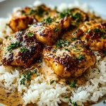 Best Smothered Chicken and Rice Best Smothered Chicken and Rice2