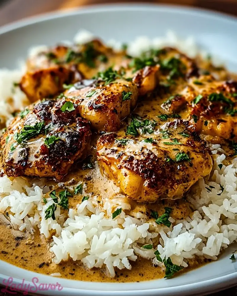 Best Smothered Chicken and Rice Best Smothered Chicken and Rice2