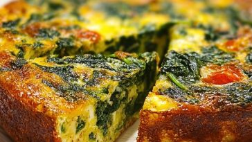 Best Spinach Frittata Ever
