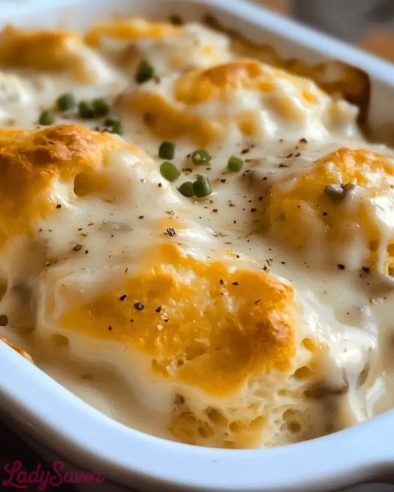 Biscuits and Gravy Casserole Biscuits and Gravy Casserole2 1
