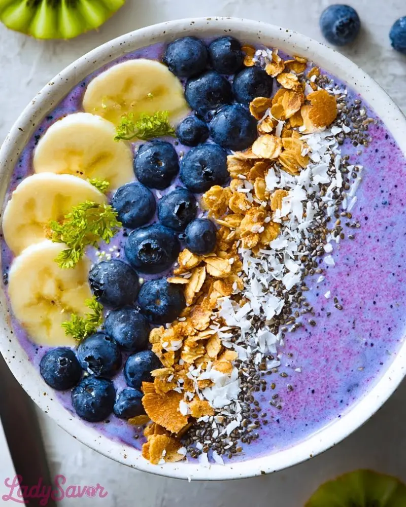 Blueberry Smoothie Bowl Blueberry Smoothie Bowl