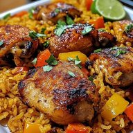 Caribbean Chicken and Rice