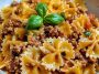 Cheesy Bowtie Pasta with Ground Beef