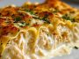 Chicken Alfredo Lasagna Rolls