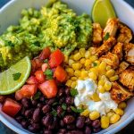 Chicken Burrito Bowl with Guac & Lime Chicken Burrito Bowl with Guac Lime2