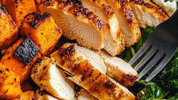 Chicken and Sweet Potato Bowls for Two