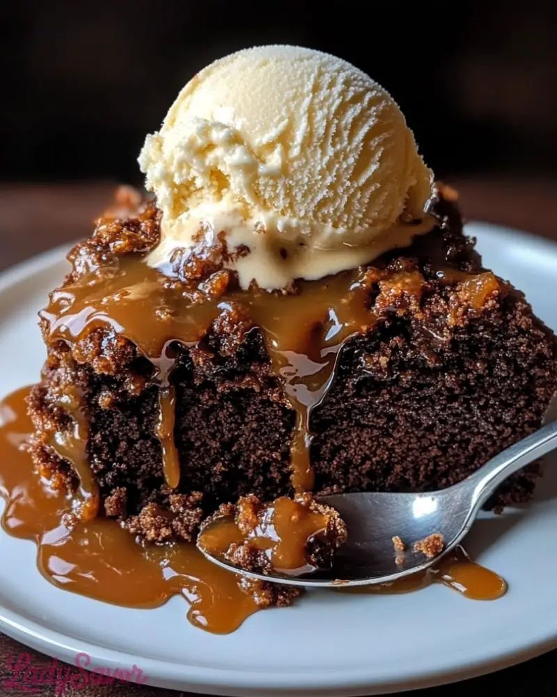 Chocolate Caramel Dump Cake Chocolate Caramel Dump Cake2