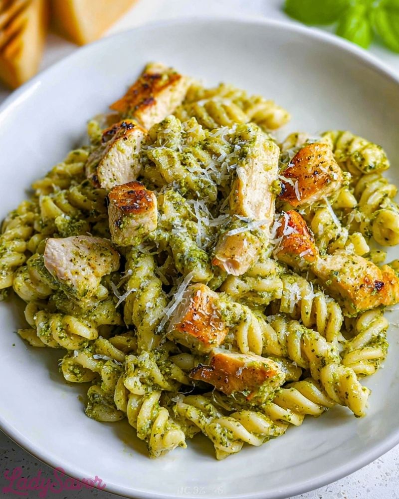 Creamy Chicken Pesto Pasta Creamy Chicken Pesto Pasta2