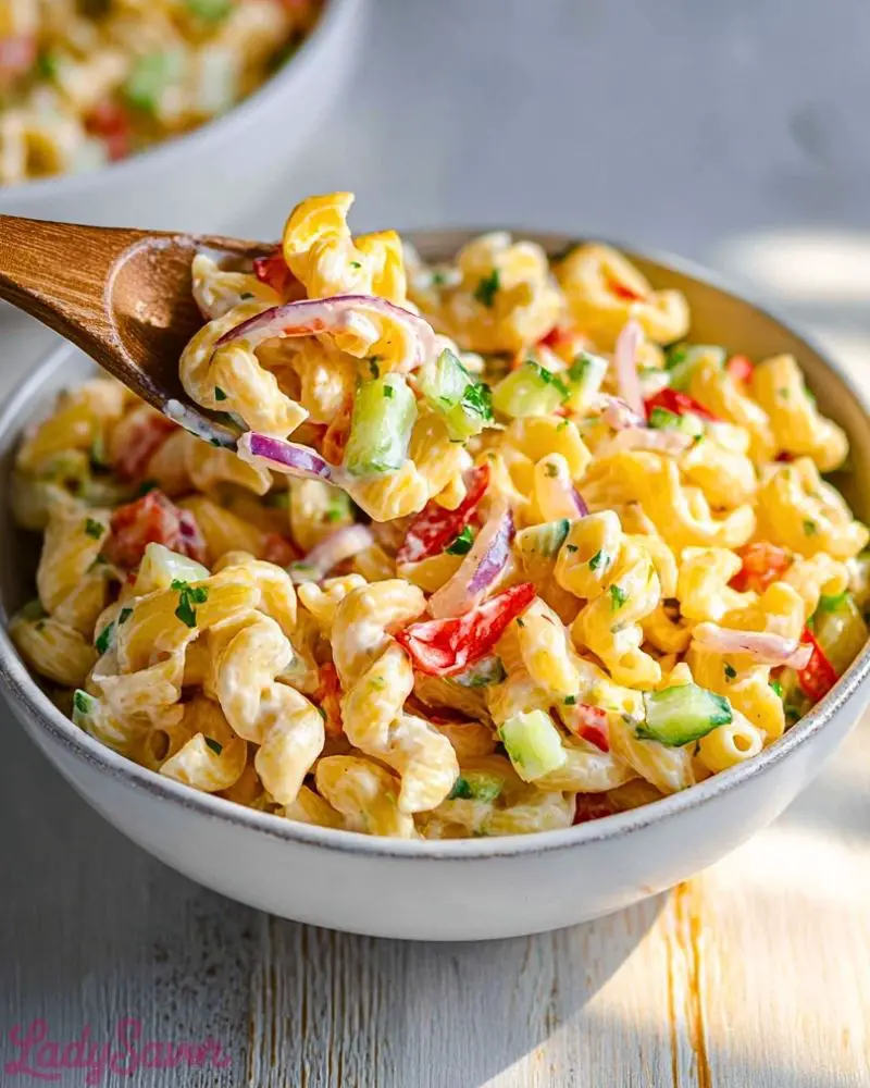 Creamy Pasta Salad Creamy Pasta Salad2