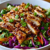 Crispy Asian Chicken Salad