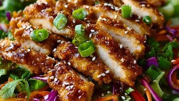 Crispy Asian Chicken Salad