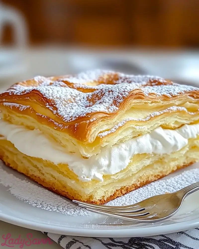 Easy Cream Puff Cake