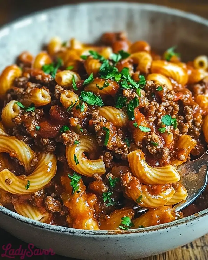Easy Homemade Beefaroni2