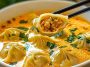 Easy Thai Red Curry Dumpling Soup