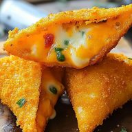 Fried Cheese Stuffed Doritos