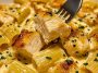 Garlic Butter Chicken Rigatoni in Creamy Parmesan Sauce