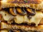Garlic Mushroom Grilled Cheese