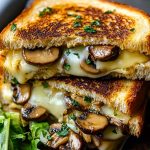 Garlic Mushroom Grilled Cheese Garlic Mushroom Grilled Cheese2