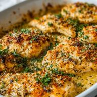 Garlic Parmesan Chicken Bake