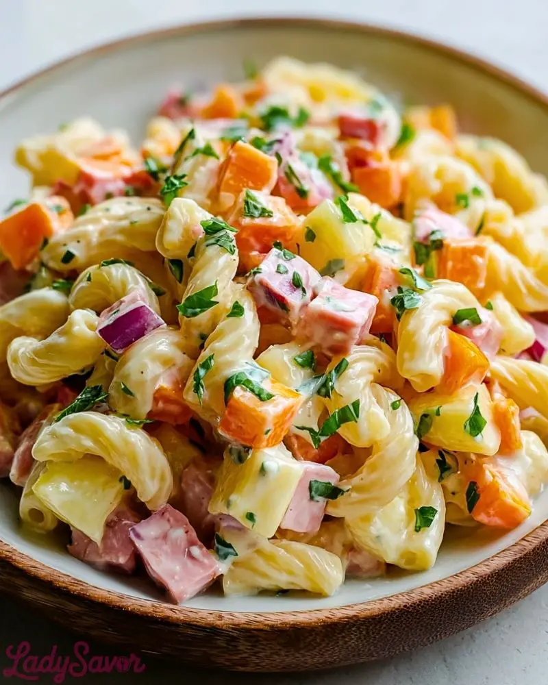 Hawaiian Pasta Salad Hawaiian Pasta Salad