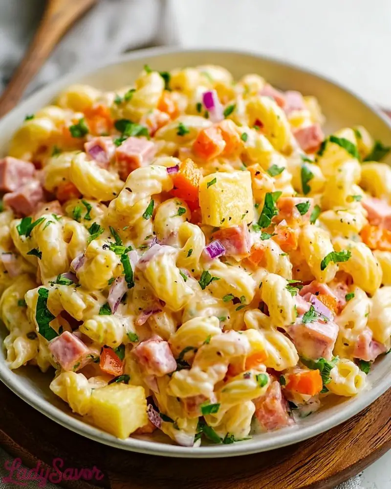 Hawaiian Pasta Salad Hawaiian Pasta Salad2