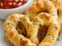 Heart Shaped Breadsticks