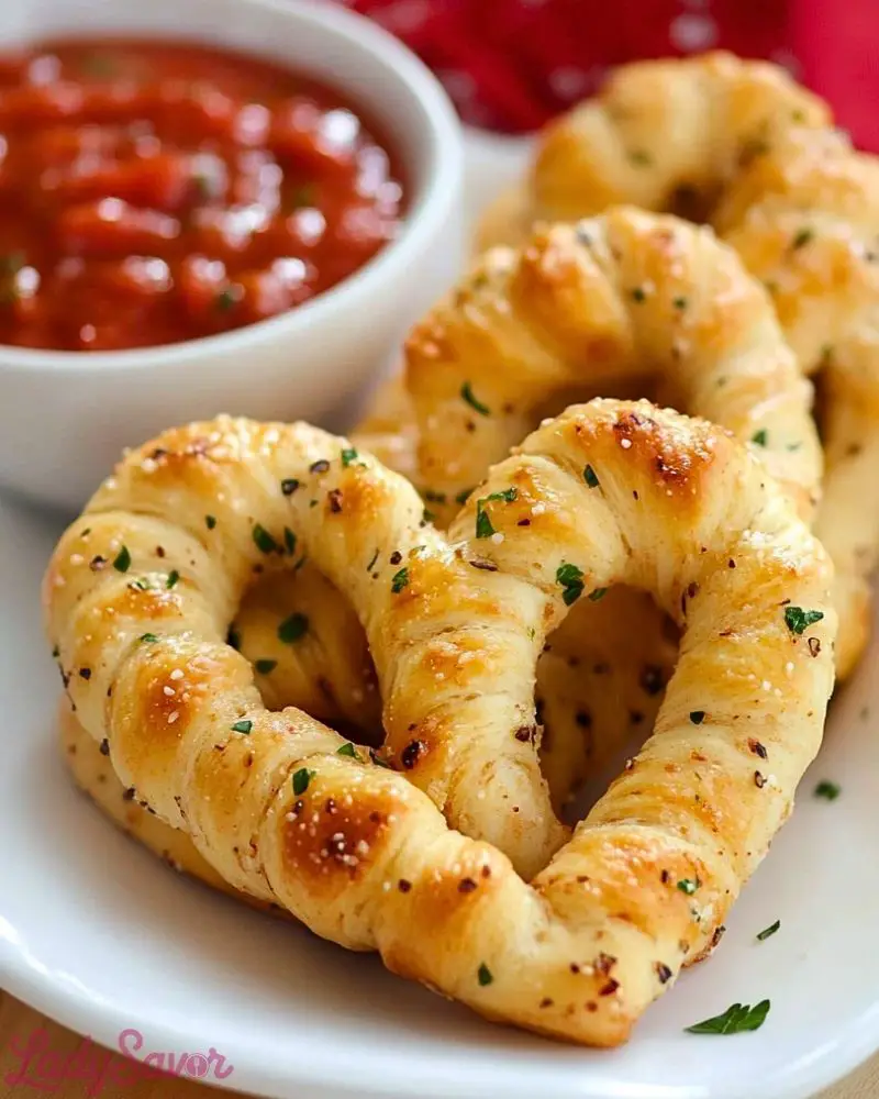 Heart Shaped Breadsticks Heart Shaped Breadsticks