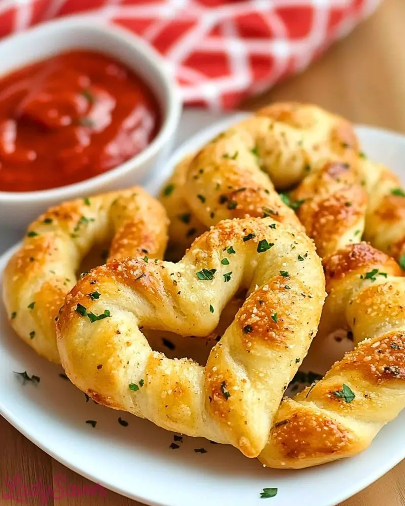 Heart Shaped Breadsticks Heart Shaped Breadsticks2