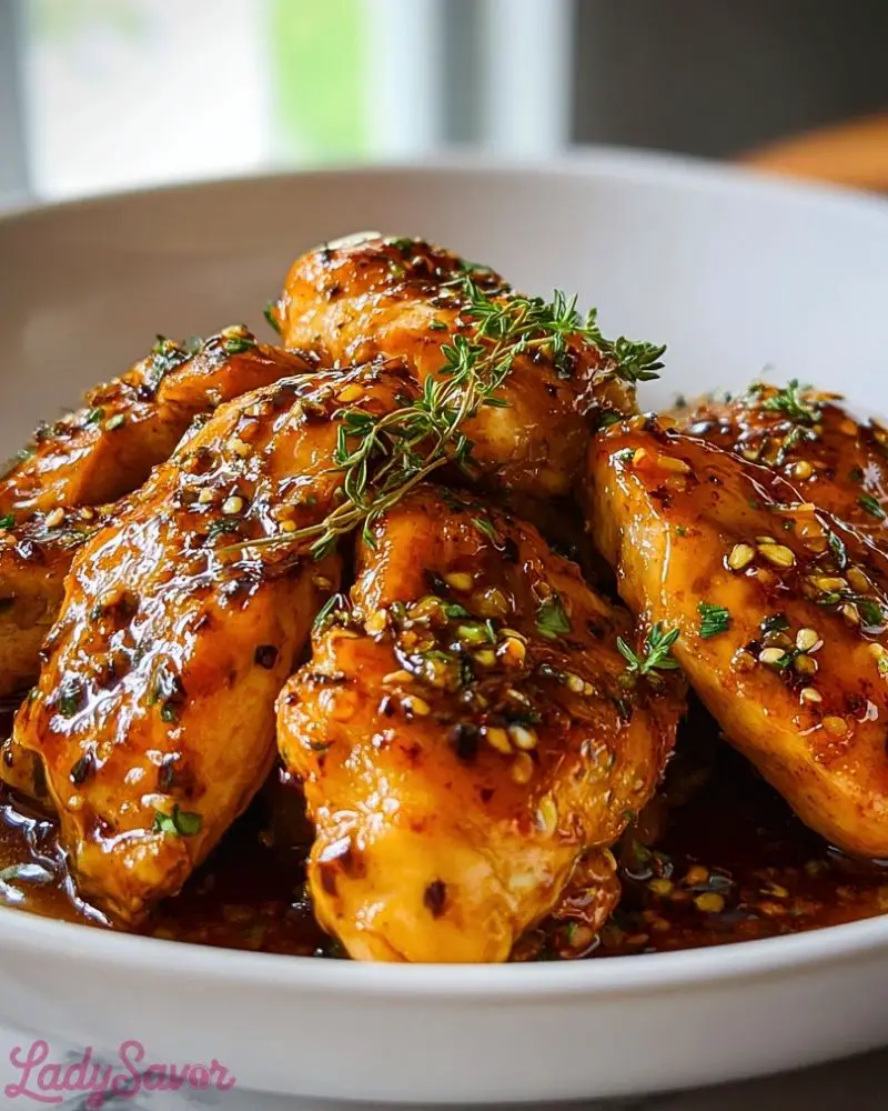 Honey Garlic Chicken 1