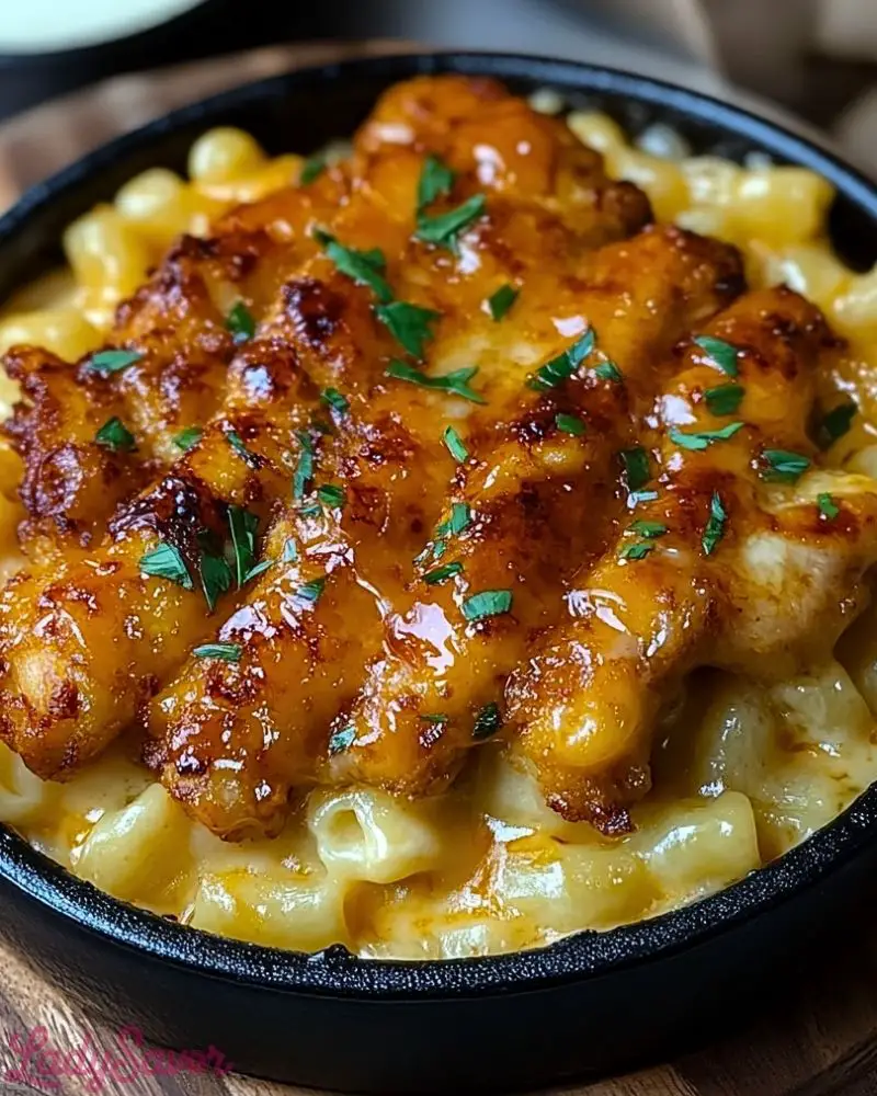 Hot Honey Chicken Mac N Cheese Hot Honey Chicken Mac N Cheese2