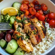 Mediterranean Chicken Bowl