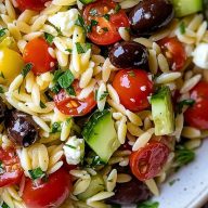 Mediterranean Orzo Pasta Salad