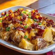 Mississippi Mud Potatoes