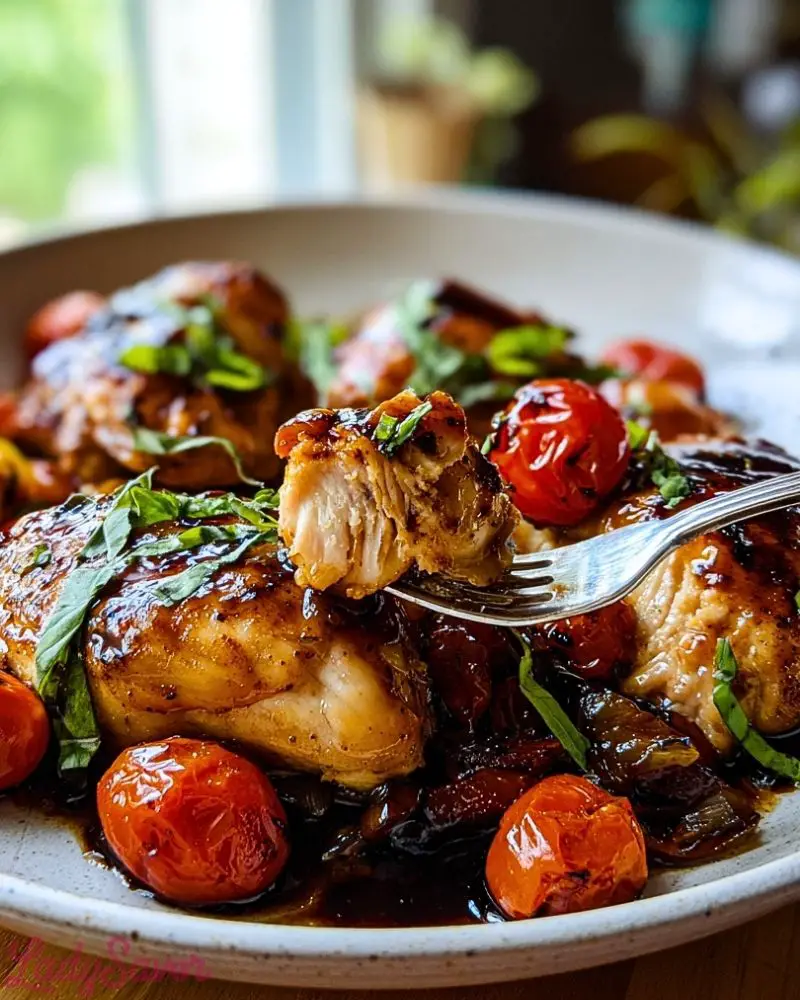 One Pan Balsamic Chicken One Pan Balsamic Chicken2