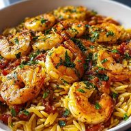 One Pot Marry Me Shrimp and Orzo Pasta